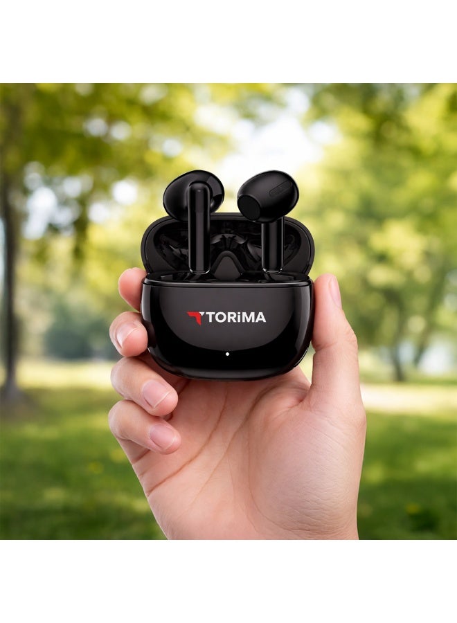 Torima سماعة أذن لاسلكية TORİMA G90 سوداء - Image 2